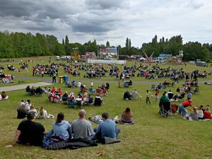 Supporting image for story: UEFA Women's Euro 2025 final: LIVE updates from Telford Town Park as football fans gather for England vs Spain