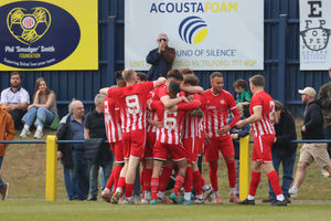 Celebrations from Shifnal Town's Midland League Premier Division play-off final triumph over 1874 Northwich (Picture: Kevin Wakerley)