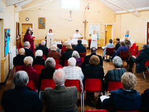 Supporting image for story: Congregation gathers for service in honour of church building closing after 180 years