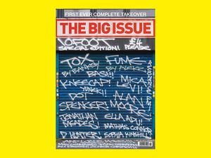 The front cover of the latest edition of the Big Issue