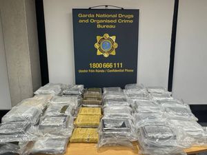 Supporting image for story: Suspected cocaine worth estimated eight million euro seized