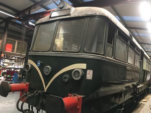 Railbus 79962 which is heading to Llangollen.