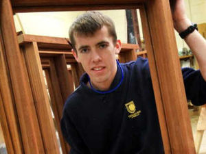 Supporting image for story: Young Ludlow carpenter wins skills award