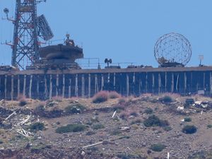 Supporting image for story: Israel says it has struck Hezbollah targets in response to rocket attacks