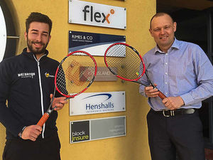 Supporting image for story: No strings backing for tennis in Shropshire