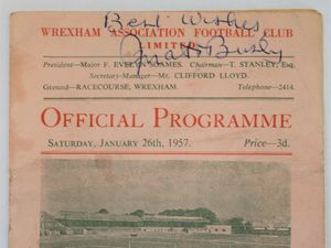 Supporting image for story: Busby babes football programme sold for £650 at Whitchurch auction
