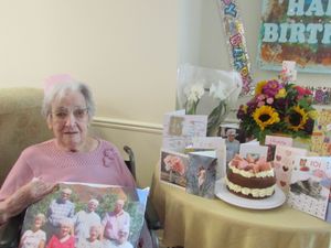 Supporting image for story: 101st birthday wish comes true for Whitchurch care home resident
