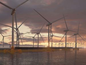 Supporting image for story: Offshore floating wind farms to power millions of homes, minister says