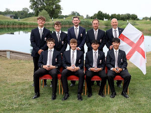 Supporting image for story: Wombourne's Ben Bolton helps England to silver medal