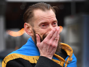 Supporting image for story: Tears, prayers and proud singing as Wolverhampton stands in solidarity with Ukraine