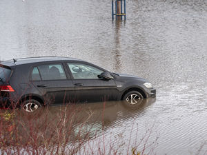Floods in and around Stafford (photos by Ian Knight / Z70 Photography)