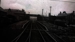 Wednesfield railway station before it was demolished