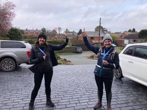 Walkers from across the region took part in the event, helping to raise nearly £30,000