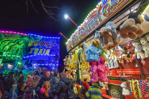 The streets were packed for Oswestry Christmas Live. Picture: Graham Mitchell.