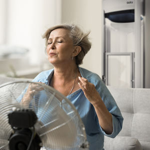 Older adults struggling with isolation in the heat