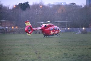 The air ambulance. Photo: JA Photography