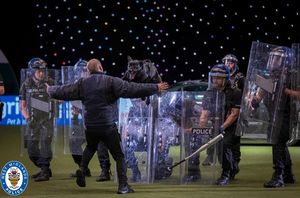 Officers at Crufts