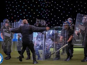 Officers at Crufts