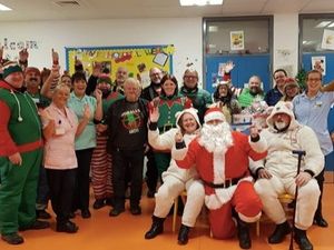 Supporting image for story: Special needs pupils deliver festive treat for sick children at Telford's Princess Royal Hospital 