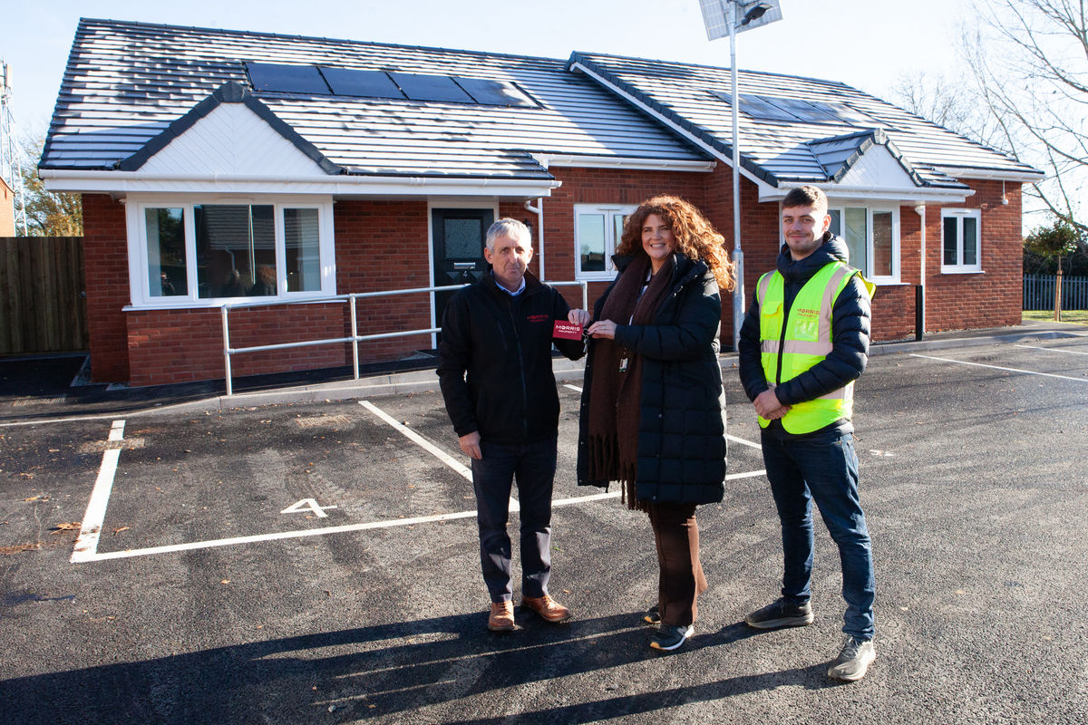 Residents begin moving into new social housing bungalows in Wem