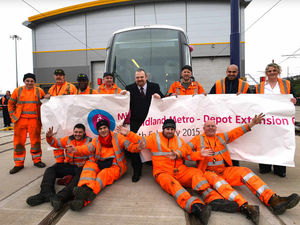 Supporting image for story: Watch: Revamped Midland Metro depot opens in Wednesbury