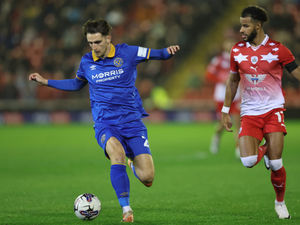 Supporting image for story: Tom Bayliss setting Shrewsbury goals