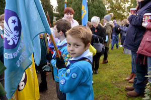 People proudly took part in the Bridgnorth ceremony