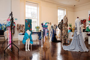 Children, teenagers and adults all submitted entries to the exhibit on the theme 'Beneath the Waves'