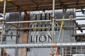 October 2022. Scaffolding went up and work started soon after.