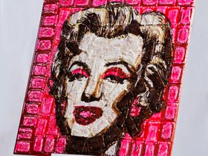 Supporting image for story: Welsh artist creates ‘playful’ Pop Tart portrait of Marilyn Monroe