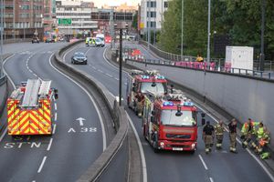 The scene in Birmingham. Pic: SnapperSK