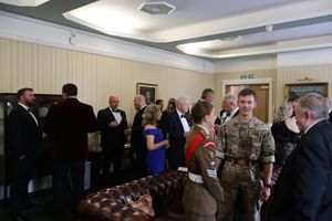 Guests arriving for the inaugural SACFT dinner