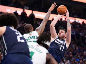 Supporting image for story: Dallas Mavericks eclipse Boston Celtics 122-84 to get first win of NBA Finals