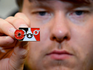 Supporting image for story: Bostin’ poppy pins to show support for Royal British Legion