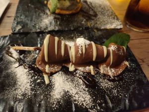 Milk chocolate dipped strawberries