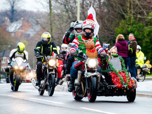 Supporting image for story: Over 130 motorbikes hit Telford roads for charity - with pictures