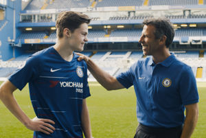 Ed and the former Italy striker