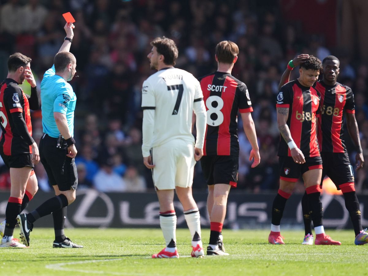 Bournemouth striker Evanilson has Manchester United red card overturned