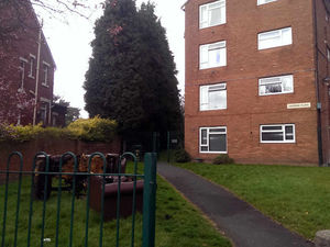 Supporting image for story: Pictures: Telford road closed as crews tackle fire at flats