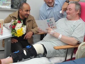 Supporting image for story: Wedding guest Stephen ends up in Argentinian hospital after being hit by motorbike