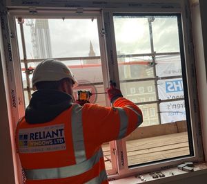 Reliant Windows is contributing to the creation of the hospital’s brand-new front entrance