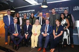 Speakers at the Wolverhampton Business Breakfast 2025
