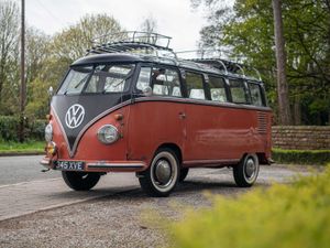 Supporting image for story: Rare 23-window 1957 Volkswagen Microbus could hit huge sums at auction