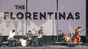 Support act The Florentinas provided an energetic set