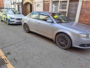 Supporting image for story: Vehicle seized in Wem after being caught parked on double yellow lines