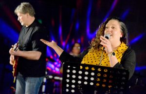 Gemma Parker from Cosford sings the blues