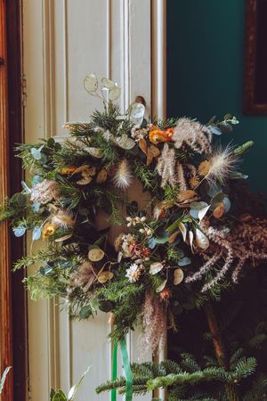A Festive Christmas Wreath