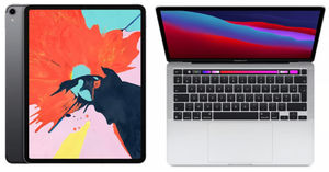 Apple iPad Pro and Apple MacBook Pro