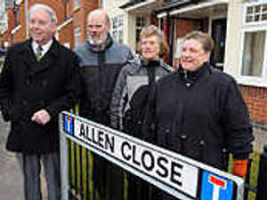 Supporting image for story: Streets named after councillors