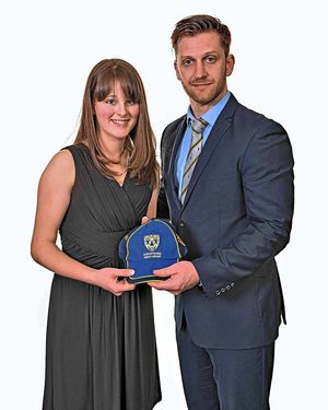 Junior colours cap winner Lara Jones. Pictures by Kidz In Sport.